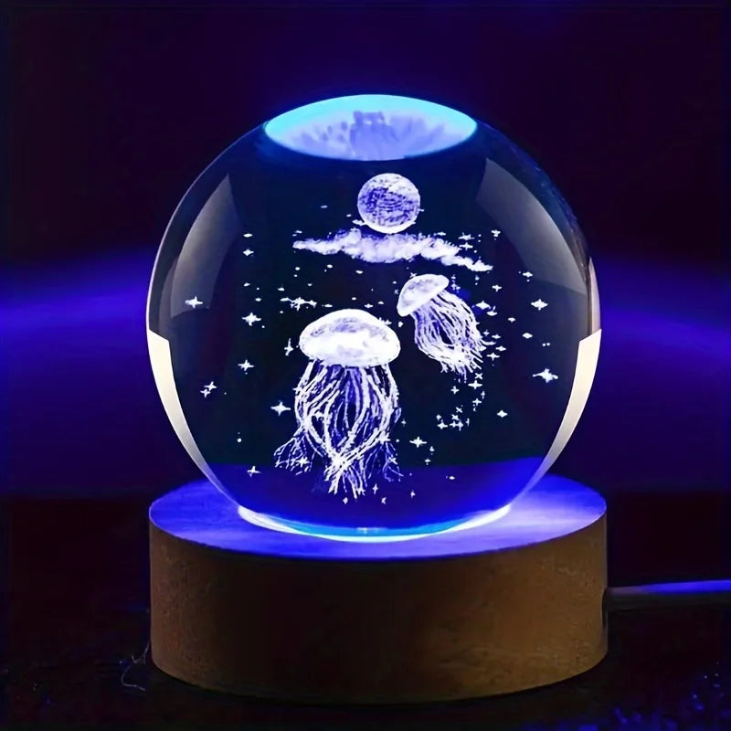 NordIQ™ Miniatyr Led Kristallkula