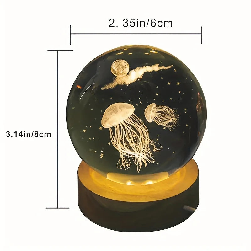NordIQ™ Miniatyr Led Kristallkula