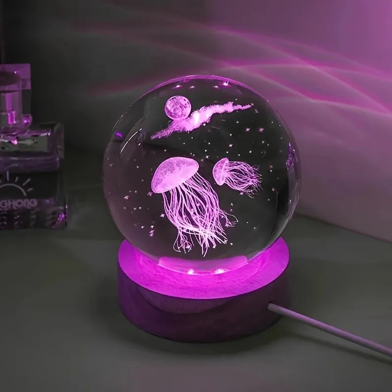 NordIQ™ Miniatyr Led Kristallkula