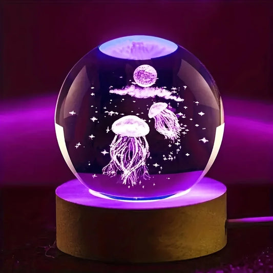 NordIQ™ Miniatyr Led Kristallkula